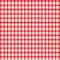 Magic Cover Magic Cover Red/White Checkered Vinyl Disposable Tablecloth 90 in. L X 52 in. W TBL-MC572-36 - alternate 1